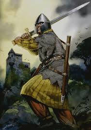 Roderic O Carroll Son Of The Prince Of Ely C 1346 Warriors Illustration Historical Warriors Celtic Warriors