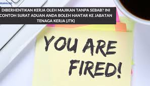 Surat perjanjian pelaksanaan pekerjaan pembangunan rumah. Diberhentikan Kerja Oleh Majikan Tanpa Sebab Kerja Kosong Kerajaan