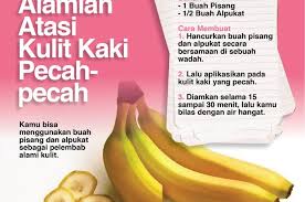 Keluhan ini bukanlah penyakit, melainkan hanya gejala dari suatu masalah kesehatan yang mendasari. Kulit Kakimu Pecah Pecah Cukup Atasi Dengan Buah Pisang Dan Alpukat