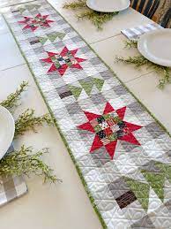 Carried Away Quilting New Pattern Buffalo Check Christmas Runner Christmas Runner Christmas Table Runner Pattern Quilted Table Runners Patterns