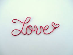 Wire Word Love Wire Script Love Valentines Day Wire Script Words Red Wire Love Pink Wire Love Wire Writing Love Wire Cu Script Words Love Valentines Love Words