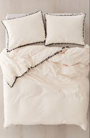 Washed Cotton Tassel Duvet Cover In 2020 Duvet Covers Duvet Queen Bed Dimensions