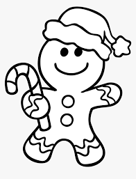 The coloring page features a star sugar cookie. Gingerbread Man Coloring Pages Christmas Coloring Gingerbread Man Hd Png Download Transparent Png Image Pngitem