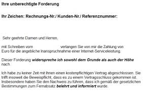 Die muster und formulare können je nach bedarf angepasst und bearbeitet werden. Beschwerde Musterbrief Vorlage Gegen Internet Abzocke