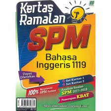 Kepada calon spm yang menghadapi masalah dalam penulisan karangan bahasa melayu. Ready Stock Buku Latihan Kertas Ramalan Spm Bahasa Inggeris 1119 Sasbadi Shopee Malaysia