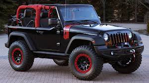 2014 Jeep Wrangler Level Red Concept Black Motors Cars Speed Wallpaper 3840x2160 649438 2014 Jeep Wrangler Jeep Wrangler Red Jeep Wrangler