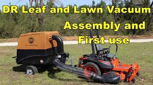 Dr Leaf And Lawn Vacuum Assembly And First Use Lawn Vacuum Lawn Vacuum