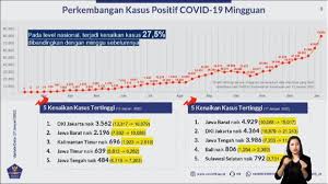 Jumlah kasus positif baru beberapa kali berada di atas angka 10 ribu dalam satu hari. Grafik Corona Mingguan Di Ri Kasus Positif Kematian Meningkat Drastis