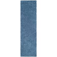 Free delivery & 30 day returns! Safavieh Shag Solid Rug 2 3 X 8 Polyester Light Blue Sg240c 28 Rona