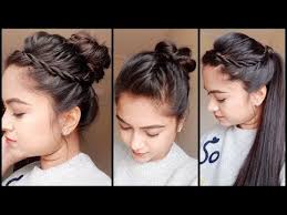 This braided 'do is the one for you. Simple Indian Hairstyles With Open Hair For Weddings Party Hairstyles For Medium To Long Hair Emely Hairstyles Journal