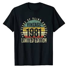 This post may contain affiliate links, which means if you purchase through our link, we may receive a small commission for the referral, at no cost to you. 40 Year Old Gifts Vintage 1981 Limited Edition 40th Birthday T Shirt Fresh Brewed Tees