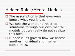 A Framework For Understanding Poverty An Overview By Ruby K