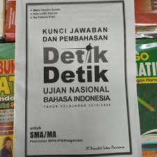 Jual Kunci Jawaban Detik Detik Un Bahasa Indonesia Sma 2020 Intan Pariwara Kota Surakarta Ethes Bookstore Tokopedia