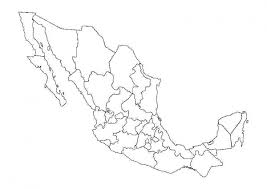 Mapa de mexico para colorear. Mapas De Mexico Para Descargar Y Colorear Colorear Imagenes