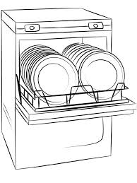 Ne perdez plus une minute et venez découvrir nos produits sur vertbaudet. Coloriage Lave Vaisselle A La Cuisine Dessin Gratuit A Imprimer