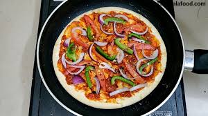 Pan Pizza Recipe No Oven Pizza Making Pizza Without Oven Pizza On Pan Recipe Pizza Recipes Pan Pizza Recipes