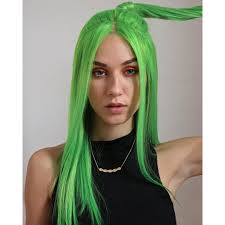 Zobacz, co marta tybura (malapilotka) odkrył(a) na pintereście — największej na świecie kolekcji pomysłów. Neon Slime Green Color Made By Stellacini With 16 185g White Blonde Vpwig Go Check Her Youtube Channel To S Hair Inspo Color Green Hair Dye White Blonde