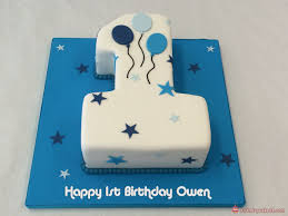 Birthday Cake Design Pictures With Name 1st Number Birthday Cake For Baby Boy With Name And Wishes In 2020 Boys 1st Birthday Cake Baby Birthday Cakes Birthday Cake Kids