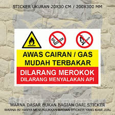 Check spelling or type a new query. Jual Sticker Awas Cairan Gas Mudah Terbakar Di Lapak Zerro Sticker Bukalapak