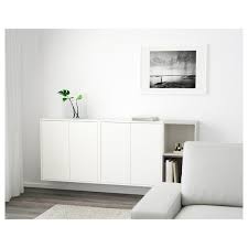 Importantly, this doesn't mean you need to choose white paint for the walls. Eket Wall Mounted Cabinet Combination White Dark Grey Light Grey Ikea