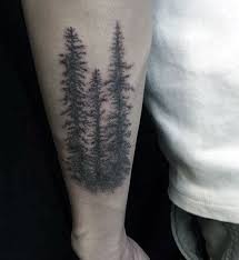 70 Pine Tree Tattoo Ideas For Men Wood In The Wilderness Tree Tattoo Men Tree Tattoo Tree Tattoo Forearm