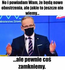 Rząd zdecydował o poluzowaniu części #obostrzenia, które miały pomóc w walce z pandemią #koronawirus. Niedzielski Minister Zdrowia Beda Nowe Obostrzenia Nie Wiemy Jeszcze Jakie Ale Pewnie Cos Zamkniemy Paczaizm Pl