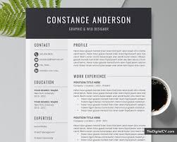 Customize in microsoft word within minutes. Professional Resume Template For Ms Word Cv Template Cover Letter 1 2 And 3 Page Modern Resume Creative Resume Job Resume Teacher Resume Editable Resume Instant Download Constance Resume Thedigitalcv Com