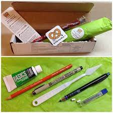 Artsnacks The Best Monthly Art Supply Subscription Box Previous Boxes Art Supply Subscription Box Art Cool Art