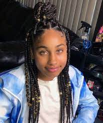 Black Kids Hairstyles With Braids Beads And Accessories Black Kids Hairstyles Kids Hairstyles Hair Styles