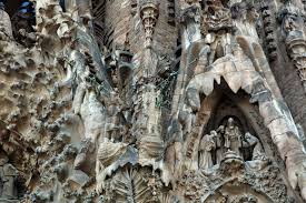 Look at the balance right there but oh. Barcelona Photoblog Nativity Facade Detail In Sagrada Familia