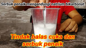 Campuradukkan dan ayak bahan kedua iaitu tepung gandum, serbuk koko , serbuk penaik dan soda bikarbonat dengan sekata. Eksperimen Sains Tindak Balas Serbuk Penaik Dan Cuka Peneutralan Youtube