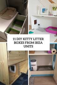 Maybe you would like to learn more about one of these? 11 Simple Diy Kitty Litter Boxes And Loos From Ikea Units Shelterness
