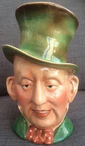BESWICK MR MICAWBER CHARACTER JUG TITLE DEEDS 310 MADE IN ENGLAND PIECE #  54
