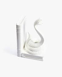 Serre Livres Serpent Blanc 23 Zara Home Accessoires Decoratifs Serre Livres Zara Home