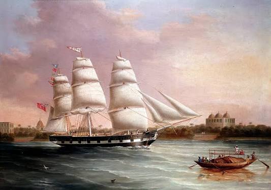 John Wood Approaching Bombay by Joseph Heard: Fine art print