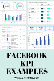 The Best Facebook Kpi Examples And Templates You Need To Know Dashboard Design Facebook Strategy Data Visualization