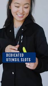 The Curie lab coat is designed for women