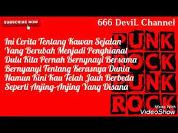 We did not find results for: Lirik Lagu Anak Punk Tentang Kawan Sejalan Youtube