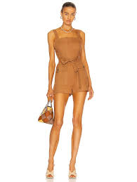 A L C Gilmour Jumpsuit In Cafe Fwrd