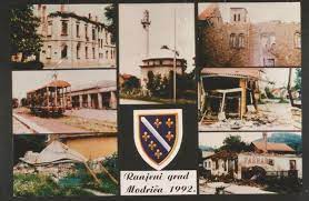 Mag doo modrica bih, modrica. Bosnian History On Twitter Postcard From Modrica 1992 Modrica A Wounded City