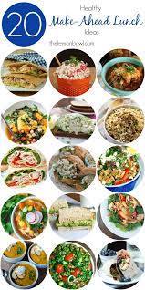 20 Healthy Make Ahead Hot And Cold Lunch Ideas The Lemon Bowl Make Ahead Lunches Healthy Lunch Healthy Lunches For Work