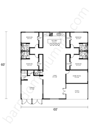 It will enable either you or your guests or kid to go to the bathroom when nature calls. 60x60 Barndominium Floor Plans 8 Extraordinary Designs For Large Homes In 2021 Barndominium Floor Plans Floor Plans Barndominium