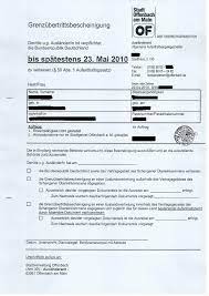 Fiktiv fortbestehender aufenthaltstitel (§ 81 abs. Grenzubertrittsbescheinigung Wikipedia