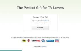Can't redeem hulu gift card. How To Sign Up For Hulu Without A Us Credit Card