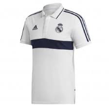 Real madrid official 20/21 home player version jerseys. 2019 2020 Real Madrid Adidas Polo Shirt White Indigo Dx8707 Uksoccershop