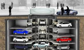 How Automated Parking Systems Work Autoevolution Garage Design Parking Design Garage Systems
