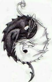 Of Veelas And Dragon Tamers Dragon Drawing Yin Yang Tattoos Dragon Art