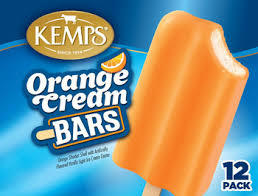 The base is made with cream cheese and cool whip (you could also use. Orange Cream Bars Kemps