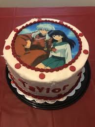 Thank You Justbaked Inuyasha Kagome Cake Party 18th Birthday Cake For Girls Cake 18th Birthday Cake