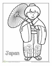 Japanese Traditional Clothing Worksheet Education Com Japanese Traditional Clothing Coloring Pages Japanese Traditional